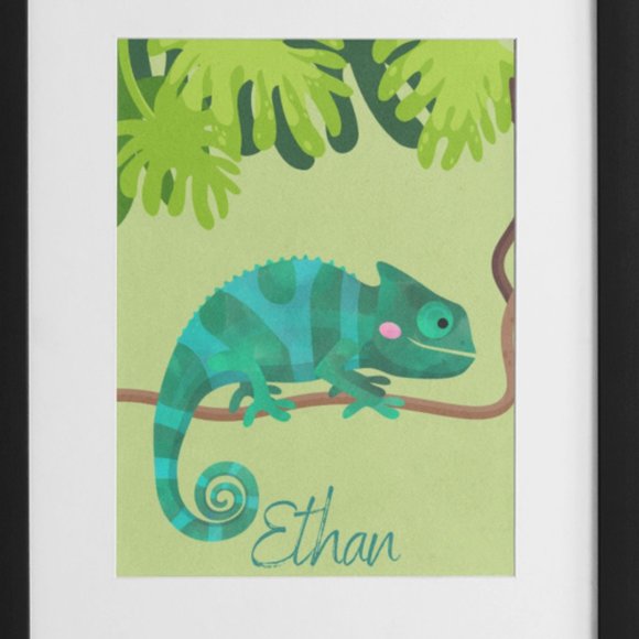 Nursery or Child's Bedroom Personalized Custom Wall Art, 8x10 Unframed - Picture 11 of 11